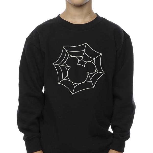 Disney Boys Mickey Mouse Spider Web Sweatshirt