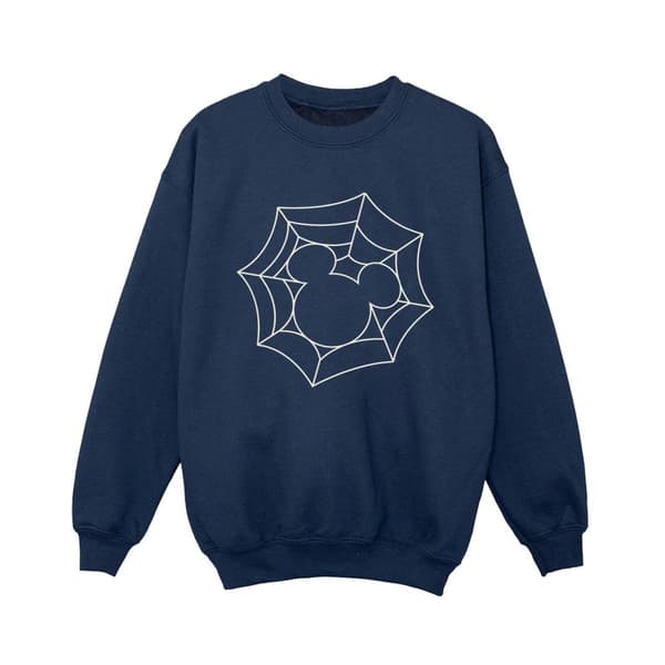 Disney Boys Mickey Mouse Spider Web Sweatshirt
