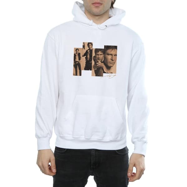 Star Wars Mens Han Solo Photoshoot Hoodie