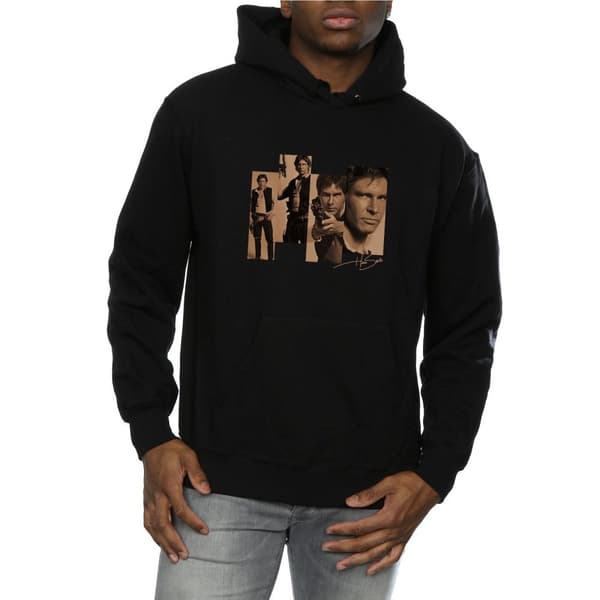 Star Wars Mens Han Solo Photoshoot Hoodie