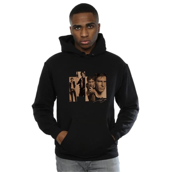 Star Wars Mens Han Solo Photoshoot Hoodie