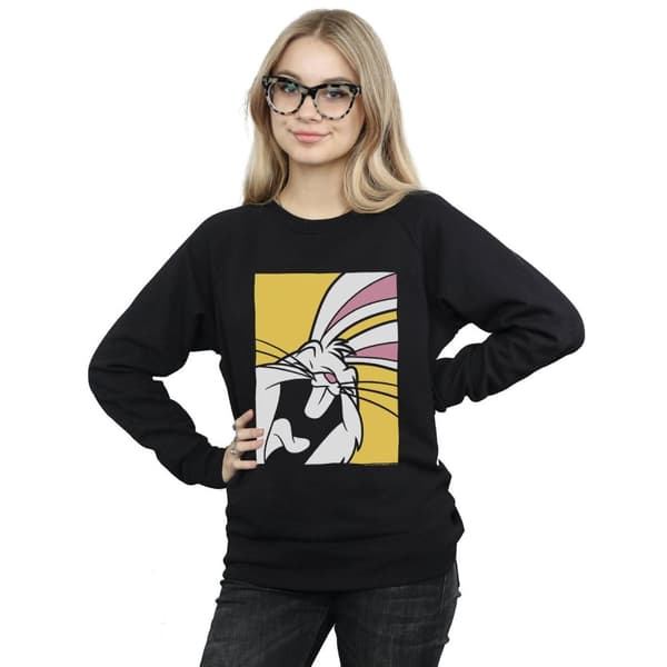 Looney Tunes Womens/Ladies Bugs Bunny Laughing Sweatshirt