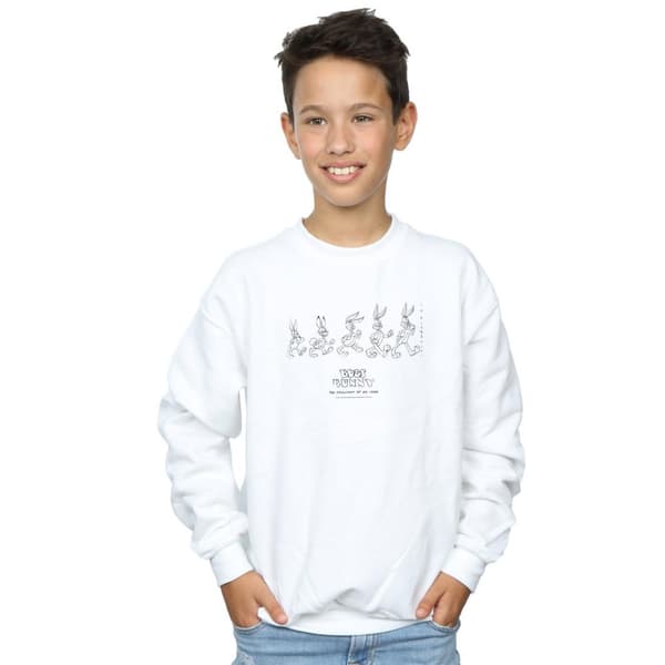 Looney Tunes Boys Bugs Bunny Evolution Sweatshirt