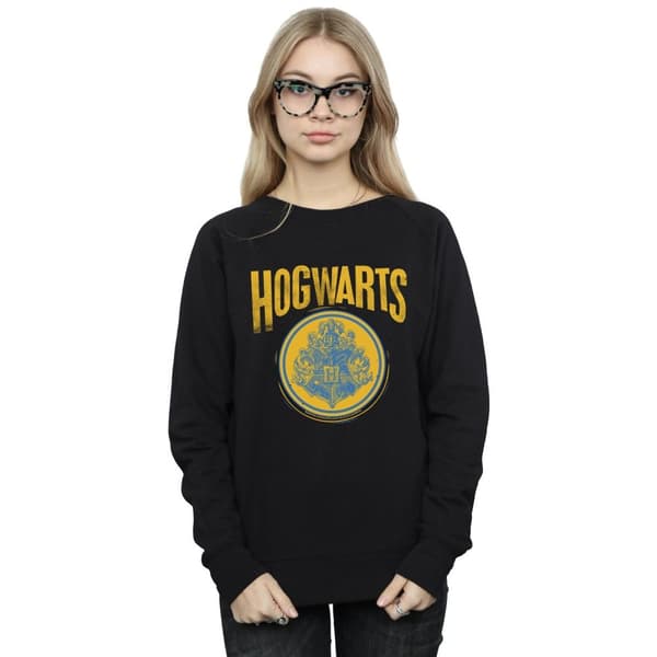 Harry Potter Dam/Tjej Hogwarts Circle Crest Sweatshirt