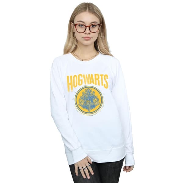 Harry Potter Dam/Tjej Hogwarts Circle Crest Sweatshirt