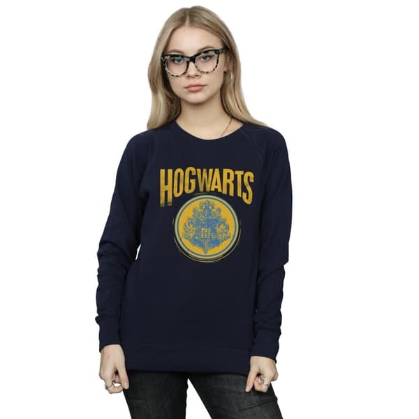 Harry Potter Dam/Tjej Hogwarts Circle Crest Sweatshirt