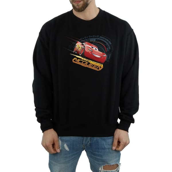Disney Mens Cars Lightning McQueen Sweatshirt