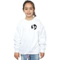 Miniatyrbild 2 av 3: Looney Tunes Sweatshirt med brösttryck och silhuett av Bugs Bunny för flickor