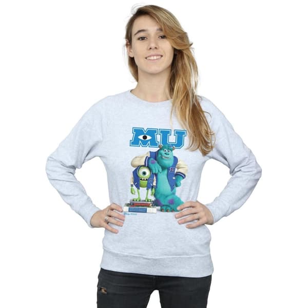 Disney Womens/Ladies Monsters University Poster Sweatshirt