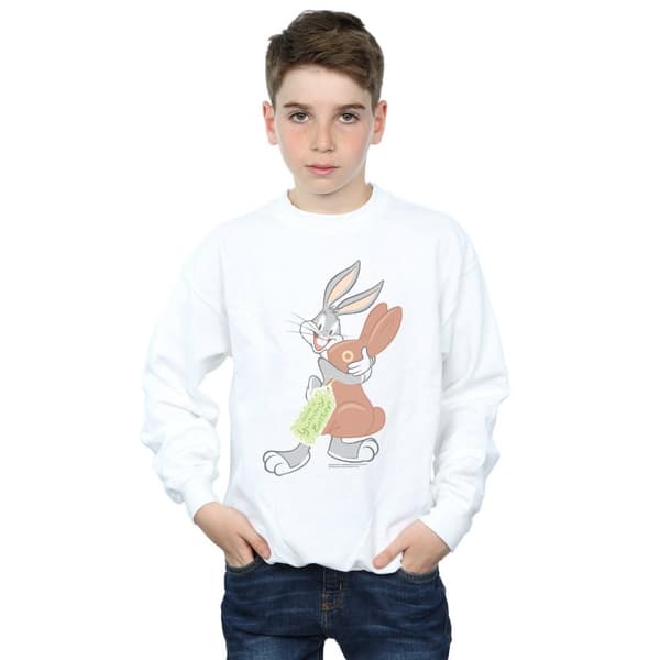 Looney Tunes Pojkar Snurre Sprätt Mumsig Påsk Sweatshirt