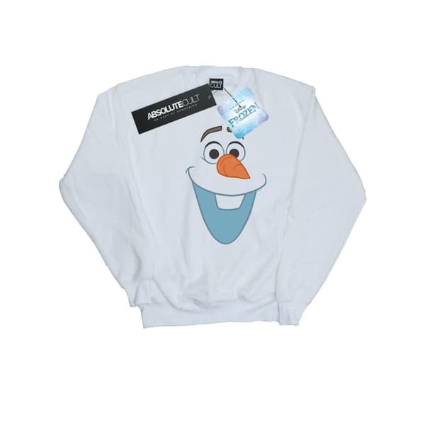Disney Dam/Tjej Frozen Olaf Face Sweatshirt