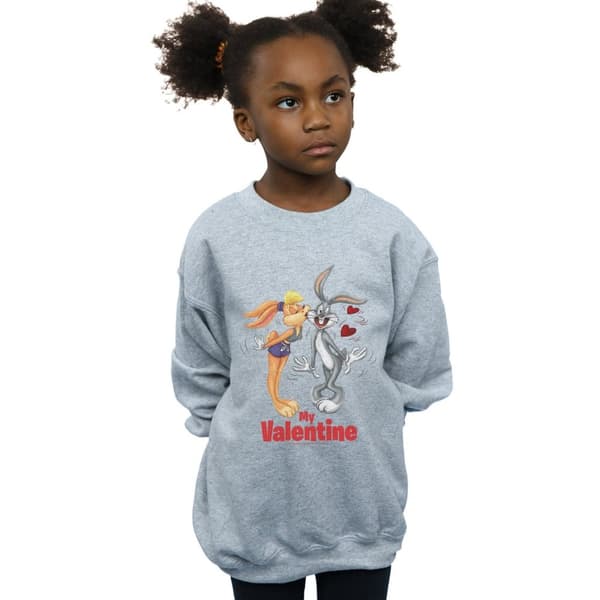 Looney Tunes Snurre Sprätt och Lola Alla hjärtans dag-tröja för flickor