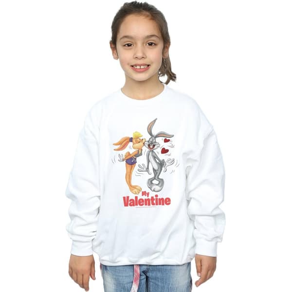 Looney Tunes Snurre Sprätt och Lola Alla hjärtans dag-tröja för flickor