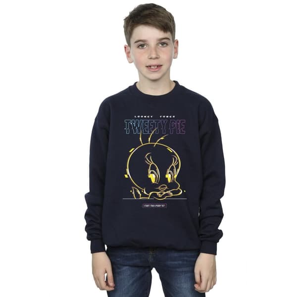 Looney Tunes Boys Tweety Glitch Sweatshirt