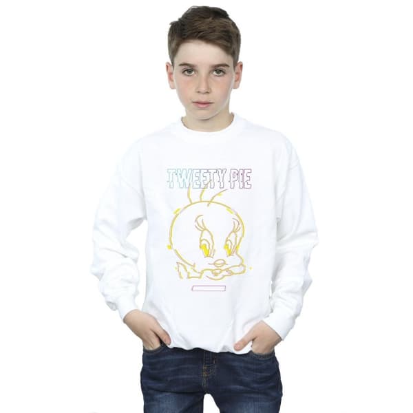 Looney Tunes Boys Tweety Glitch Sweatshirt