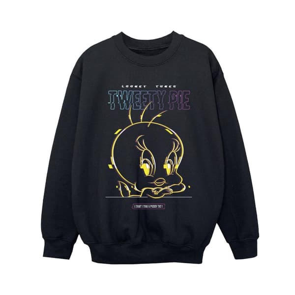 Looney Tunes Boys Tweety Glitch Sweatshirt