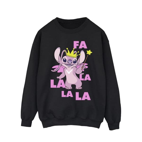 Disney Herr Lilo & Stitch Angel Fa La La Sweatshirt