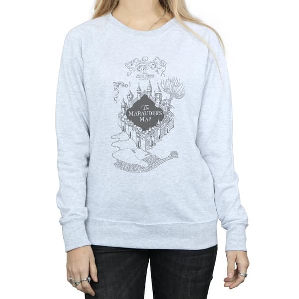 Harry Potter Dam/kvinnor Marauderskartan - Sweatshirt