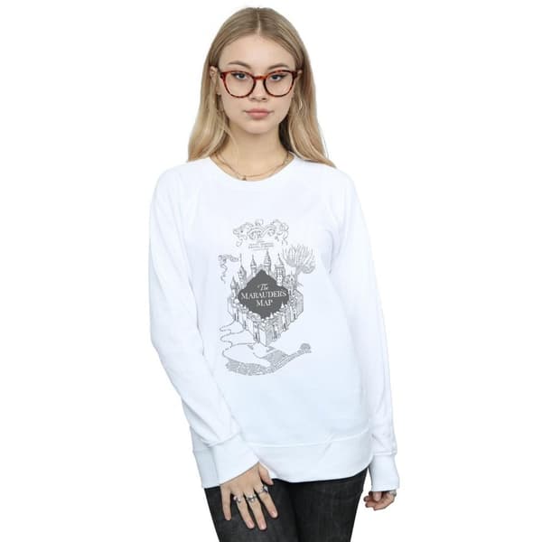 Harry Potter Dam/kvinnor Marauderskartan - Sweatshirt
