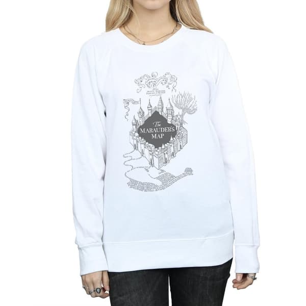 Harry Potter Dam/kvinnor Marauderskartan - Sweatshirt