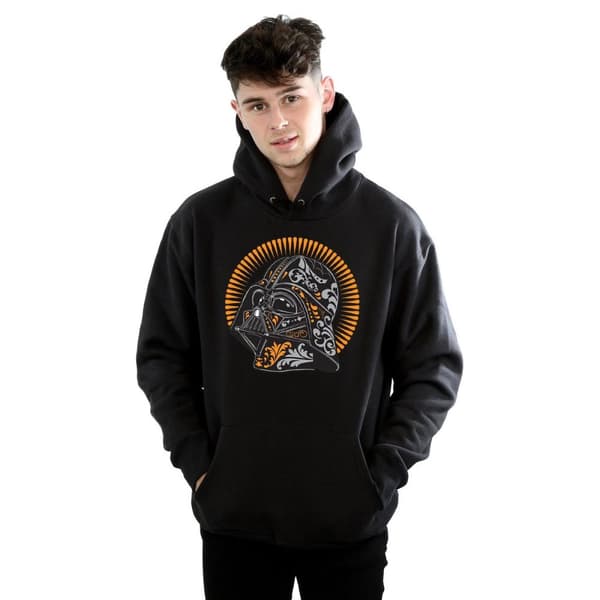 Star Wars Mens Darth Vader Dia De Los Muertos Hoodie