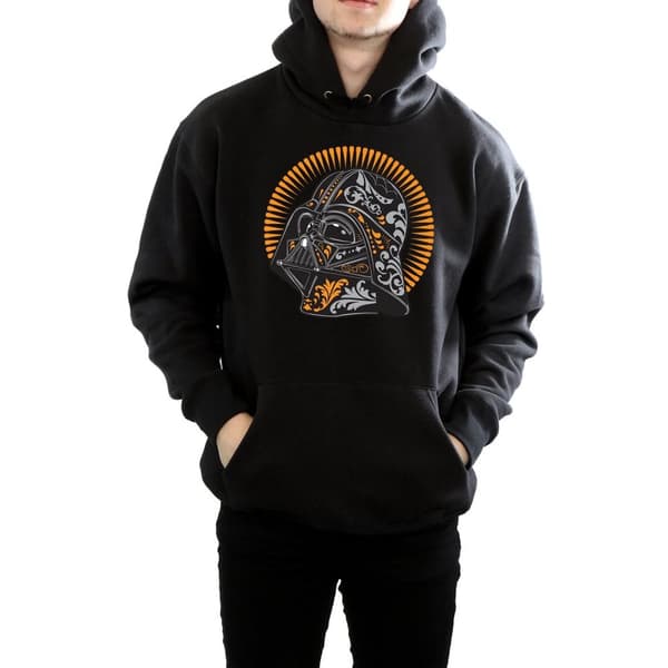 Star Wars Mens Darth Vader Dia De Los Muertos Hoodie