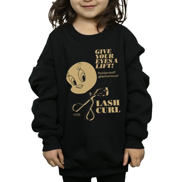 Looney Tunes Tweety Pie Lash Curl-tröja för flickor