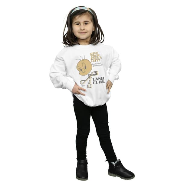 Looney Tunes Tweety Pie Lash Curl-tröja för flickor