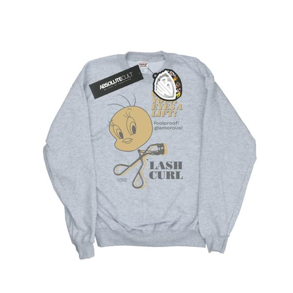 Looney Tunes Girls Tweety Pie Lash Curl Sweatshirt