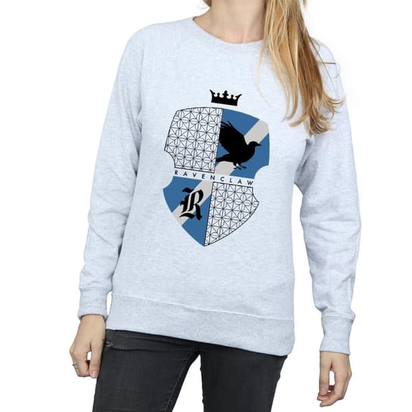 Harry Potter Sweatshirt med Ravenclaw-sköld för damer/damer