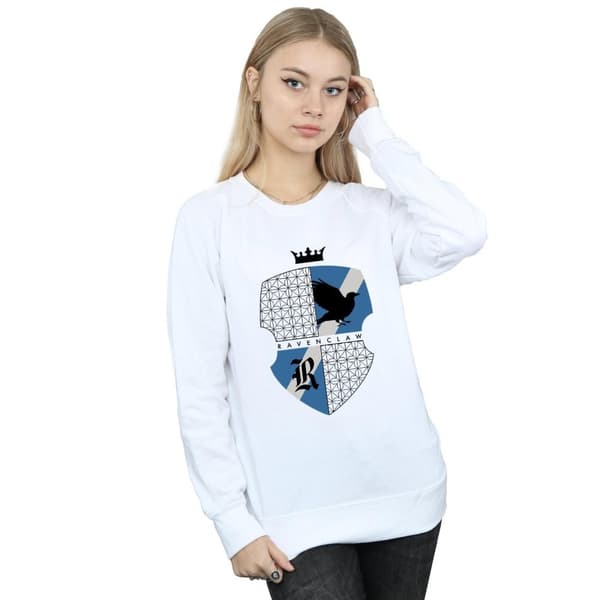 Harry Potter Sweatshirt med Ravenclaw-sköld för damer/damer
