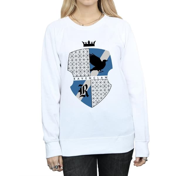 Harry Potter Sweatshirt med Ravenclaw-sköld för damer/damer