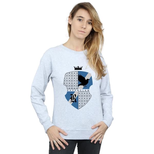 Harry Potter Sweatshirt med Ravenclaw-sköld för damer/damer