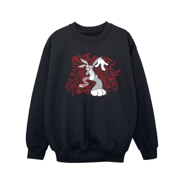 Looney Tunes Girls ACME Doodles Bugs Bunny Sweatshirt