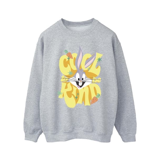 Looney Tunes Mens Bugs Cool To Be Kind Sweatshirt