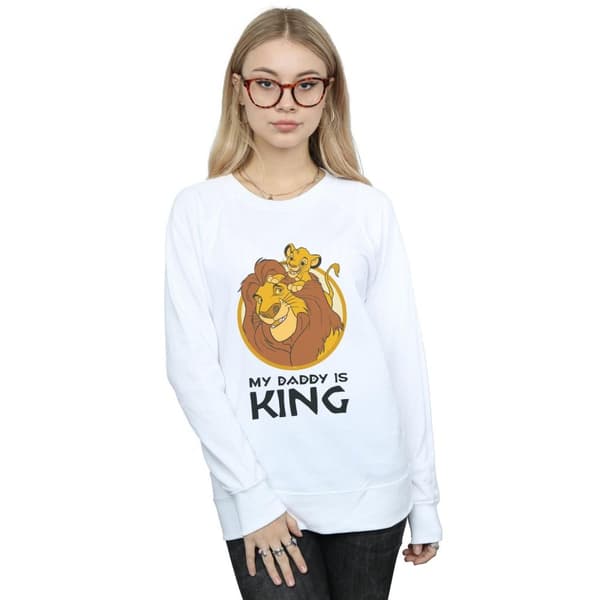 Disney Dam/Tjej Lejonkungen Min pappa är kung Sweatshirt