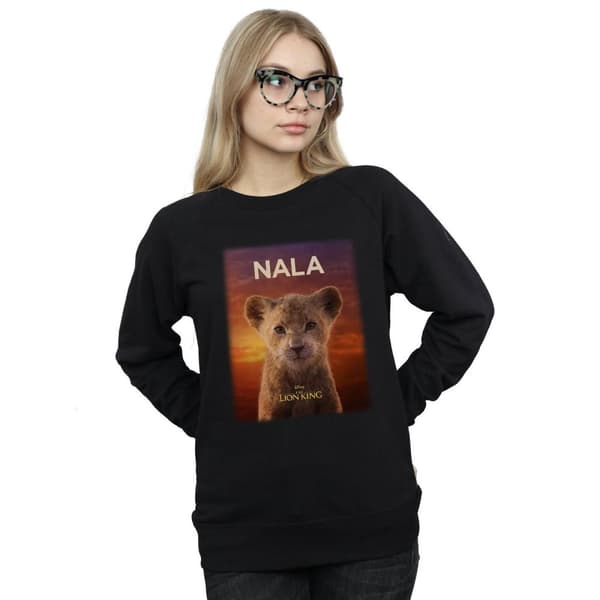 Disney Dam/Tjej Lejonkungen Film Baby Nala Poster Sweatshirt