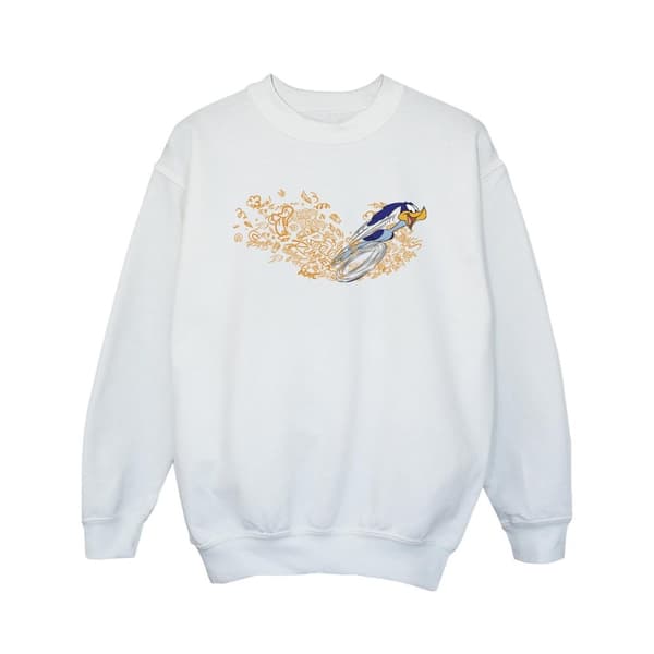 Looney Tunes Girls ACME Doodles Road Runner Sweatshirt