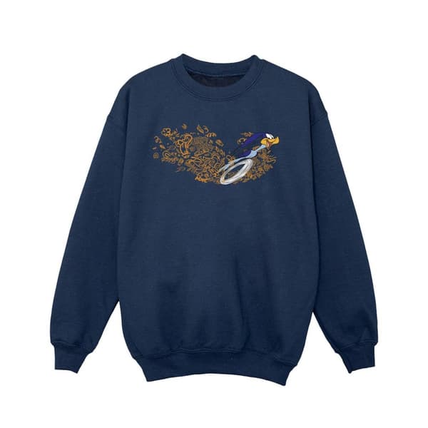 Looney Tunes Girls ACME Doodles Road Runner Sweatshirt