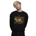 Miniatyrbild 2 av 3: Disney Mens The Lion King Movie Baby Simba Photo Sweatshirt