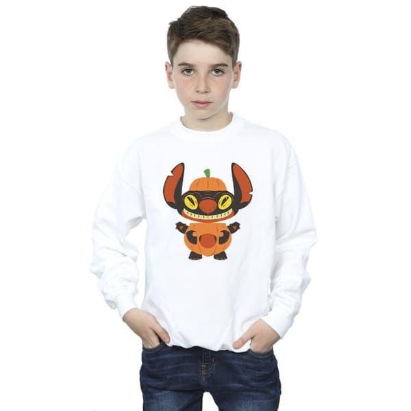 Disney Boys Lilo & Stitch Pumpkin Costume Sweatshirt