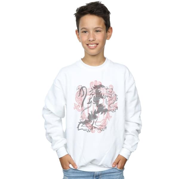 Harry Potter Boys Gryffindor Lion Crest Sweatshirt