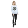 Miniatyrbillede 4 af 5: Harry Potter Womens/Ladies Slytherin Crest Flat Sweatshirt