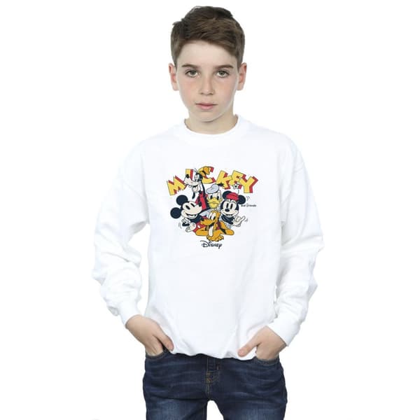 Disney Pojkar Musse Pigg Grupp Sweatshirt