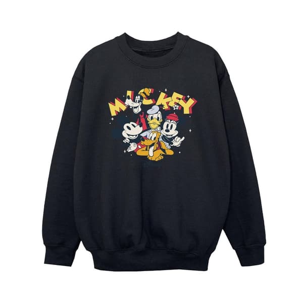 Disney Pojkar Musse Pigg Grupp Sweatshirt