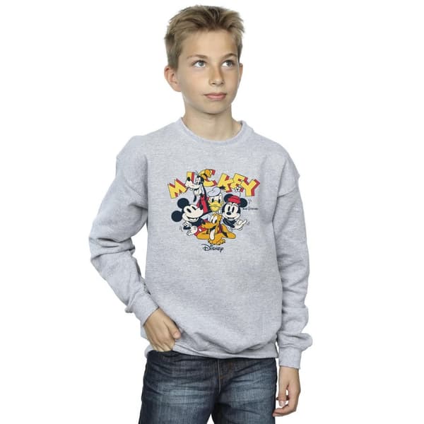 Disney Pojkar Musse Pigg Grupp Sweatshirt