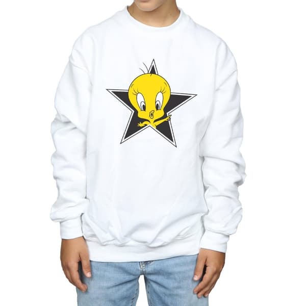 Looney Tunes Boys Tweety Pie Star Sweatshirt
