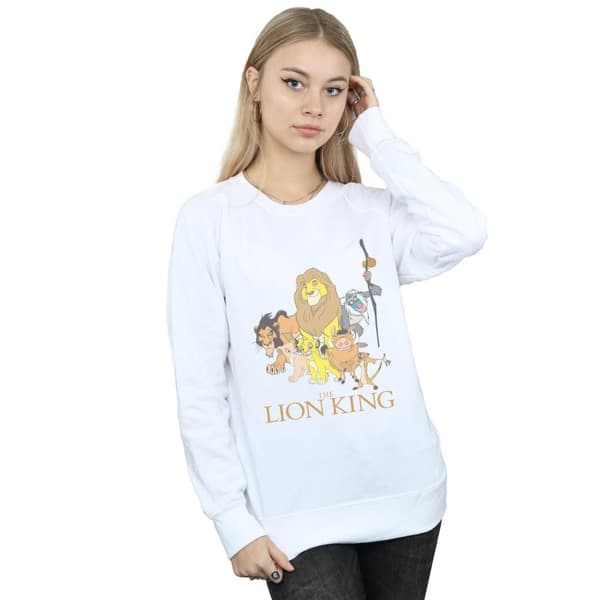 Disney Womens/Ladies The Lion King Group Sweatshirt