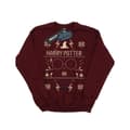 Miniatyrbillede 1 af 3: Harry Potter Boys Christmas Pattern Sweatshirt