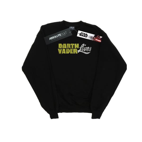 Star Wars Boys Darth Vader Lives Logo Sweatshirt